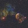 IC443 - Jellyfish Nebula reprocess