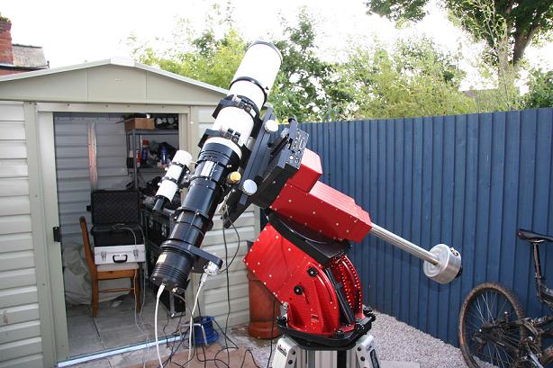 Imaging train ready for all night session